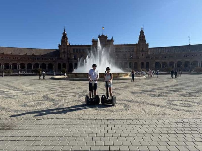 Billet Séville : visite en Segway de 90 minutes de la Plaza de España et du parc Maria Luisa