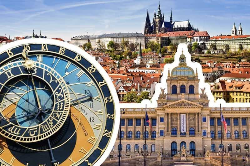 Billet Prague : Château, Musée National et Hôtel de Ville Billets et Audio