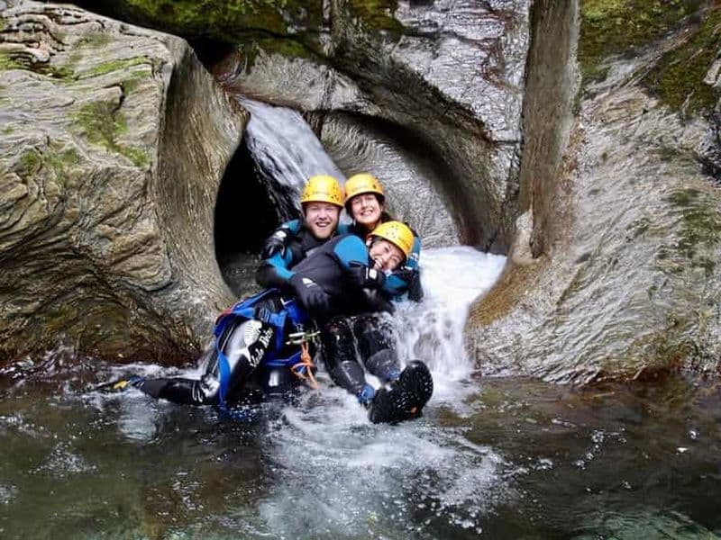 Billet Au départ de Queenstown : Aventure de canyoning d'une journée au Mont Aspiring