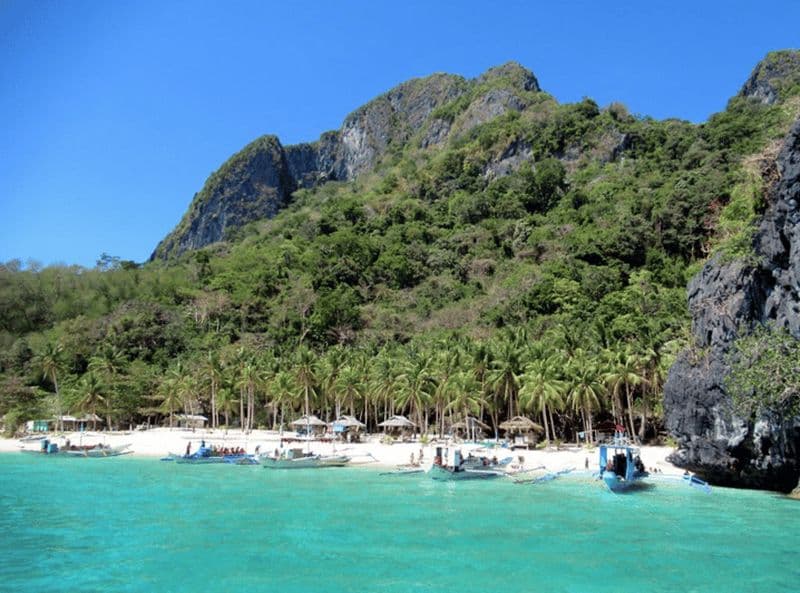 Billet El Nido : Taxi en bateau jusqu'à Seven Commandos ou Paradise beach