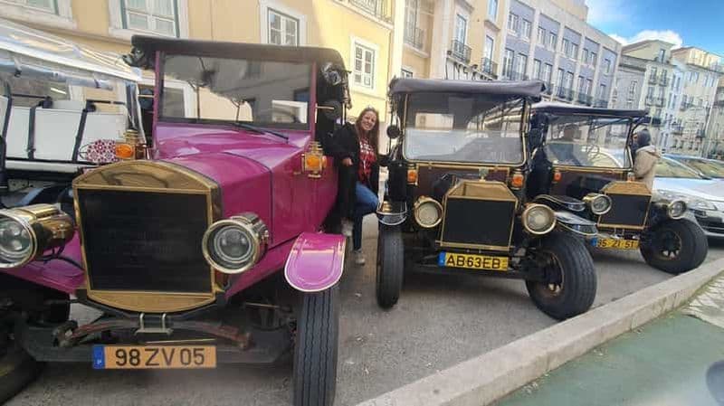 Billet Lisbonne : Visite touristique privée en Tuk Tuk d'époque