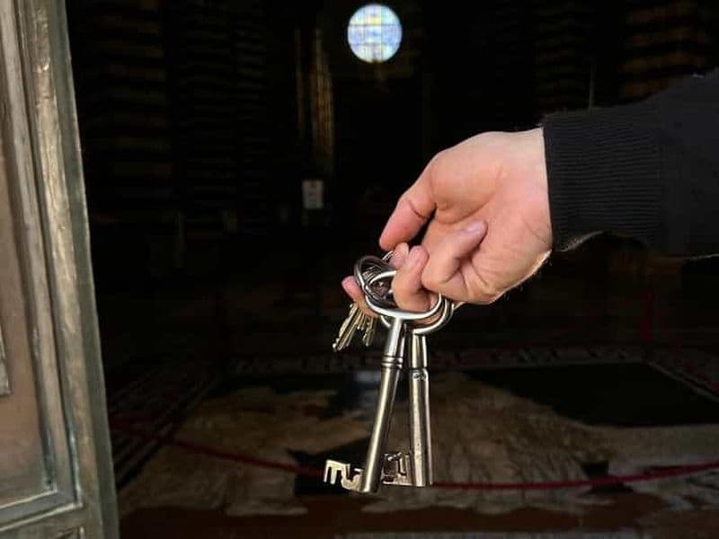 Billet Sienne : visite exclusive le matin au Duomo avec le Clavigero.