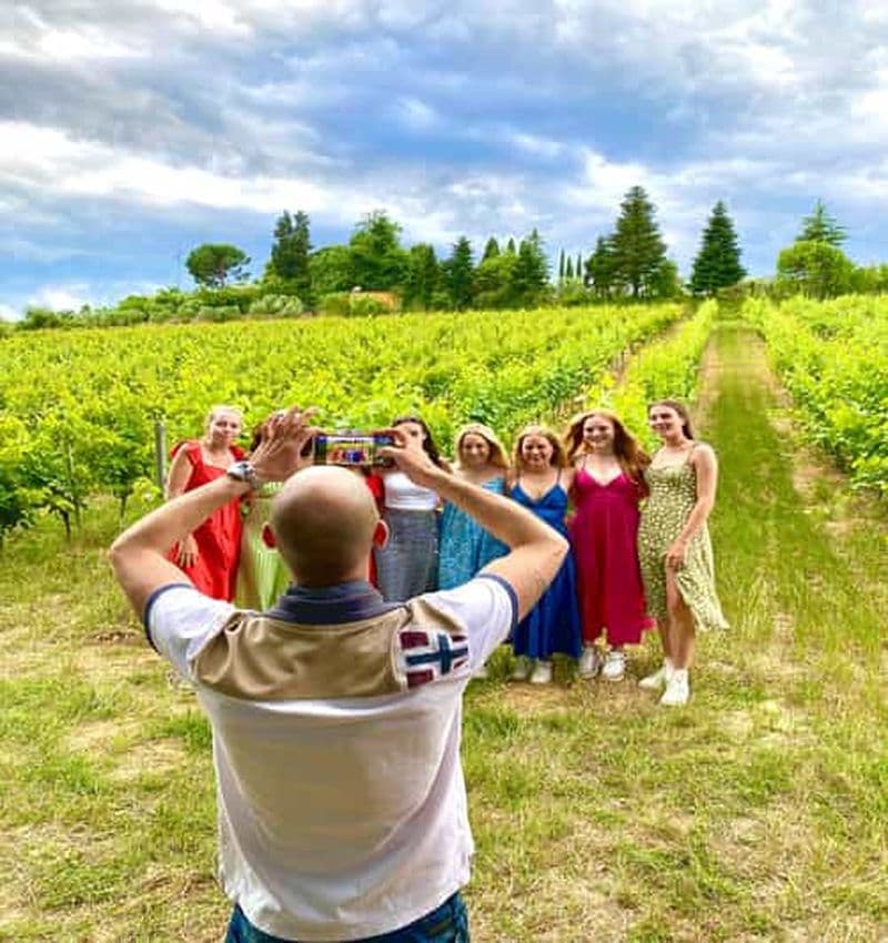 Billet Florence : Visite de la campagne avec dégustation de vins et cours de pâtes