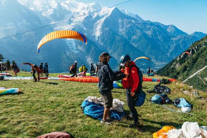 Billet Chamonix : Vol en parapente en tandem