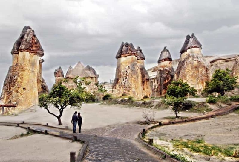 Billet Visite d'une journée de la Cappadoce combinée rouge/vert en 1 journée avec déjeuner