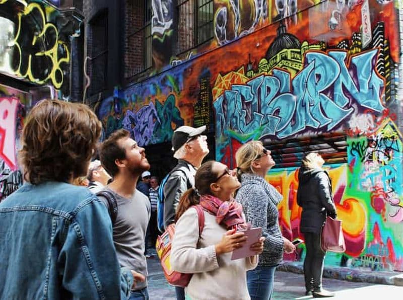 Billet Melbourne : Visite à pied avec un artiste de rue