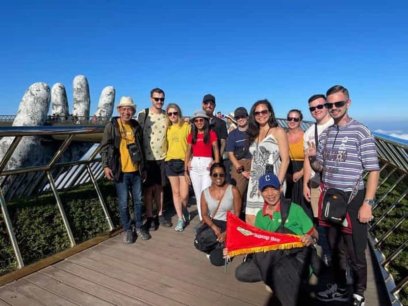 Billet Au départ de Da Nang : Visite des collines Ba Na et du pont d'or & options