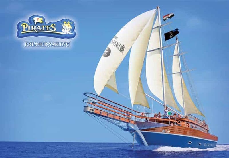 Billet Hurghada : Bateau à voile Pirates à Orange Bay avec transferts