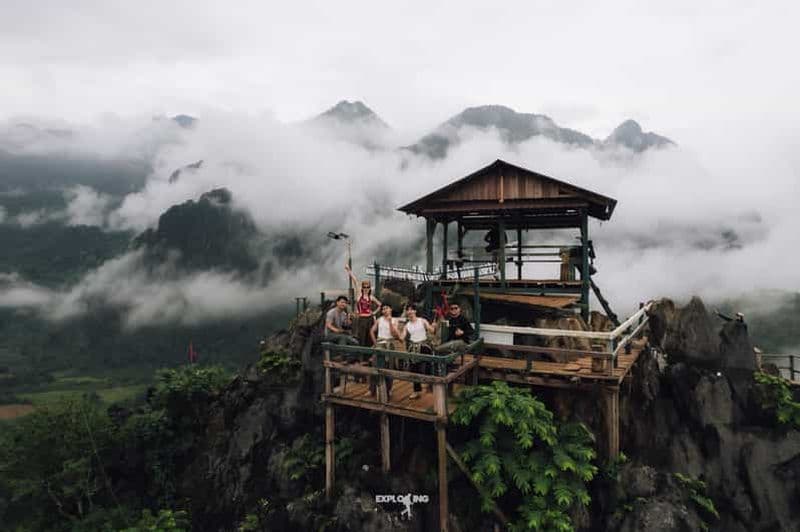 Billet Vang Vieng : point de vue de Namxay, Blue Lagoon 1 et grotte de Phoukham