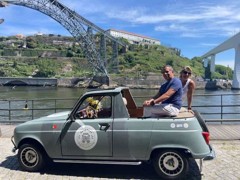 Billet Foz, Porto, Gaia et le Douro en voiture rétro décapotable
