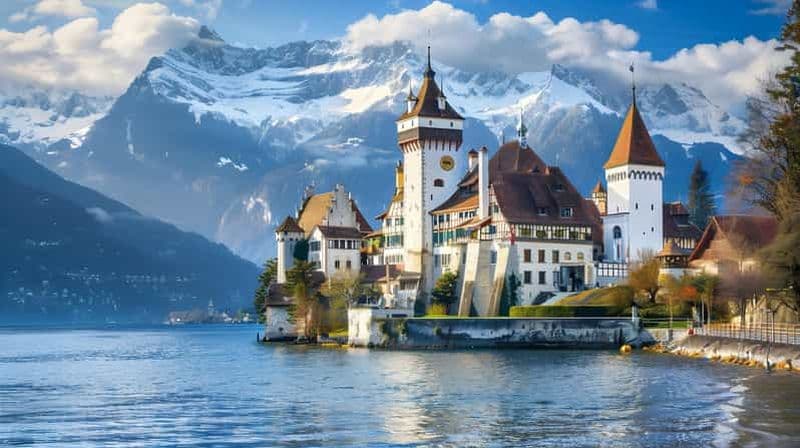 Billet Chauffeur privé toute la journée d'Interlaken>Thun, Spiez, Lac