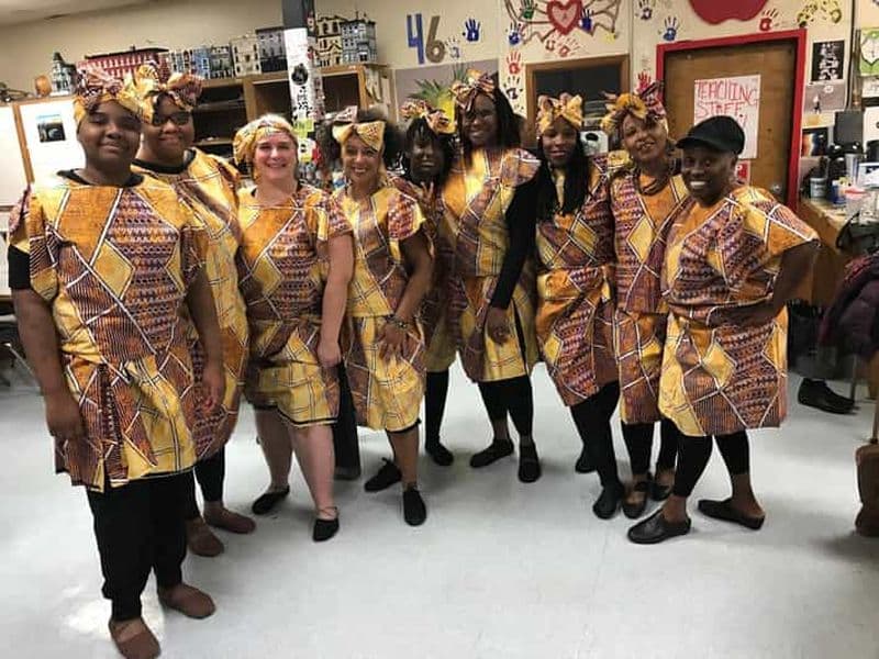 Billet Spring Valley : cours de danse traditionnelle d'Afrique de l'Ouest