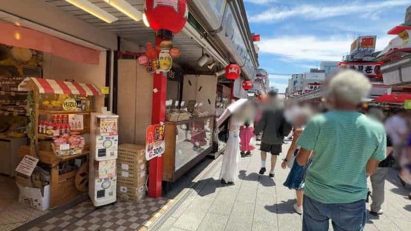 Billet Asakusa : visite culinaire et photos à Senso-ji