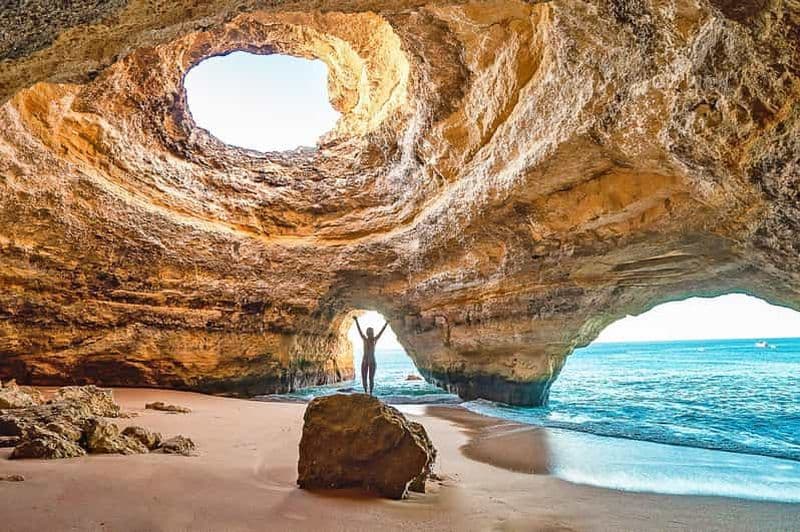 Billet Portimão : plage de Carvalho, grotte de Benagil et plage de Marinha