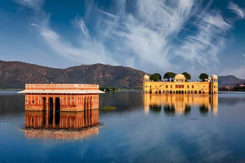Billet Jaipur : visite d'une demi-journée du fort d'Amer, du Jal Mahal et du Hawa Mahal
