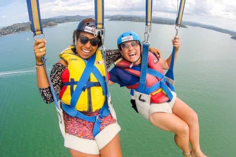 Billet Paihia : vol en parachute ascensionnel dans la baie des Îles