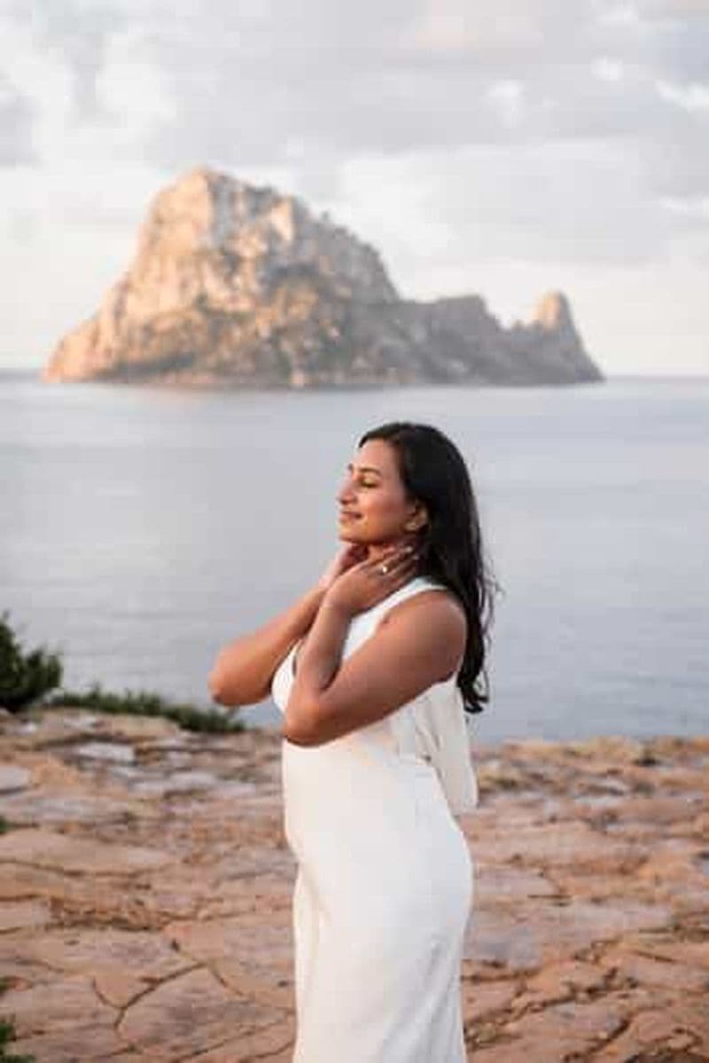 Billet Ibiza : Photoshoot au point de vue panoramique Es Vedrá & coucher de soleil
