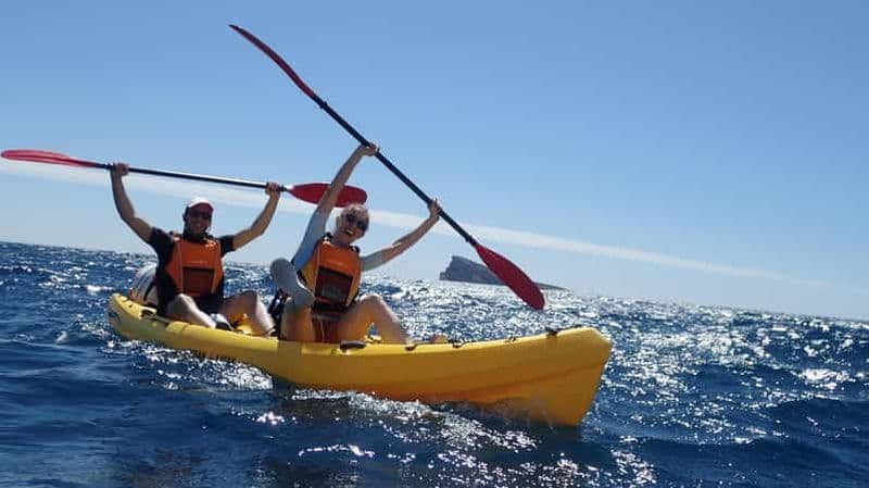 Billet Benidorm: Guided Kayak Tour with Snorkeling and Photos