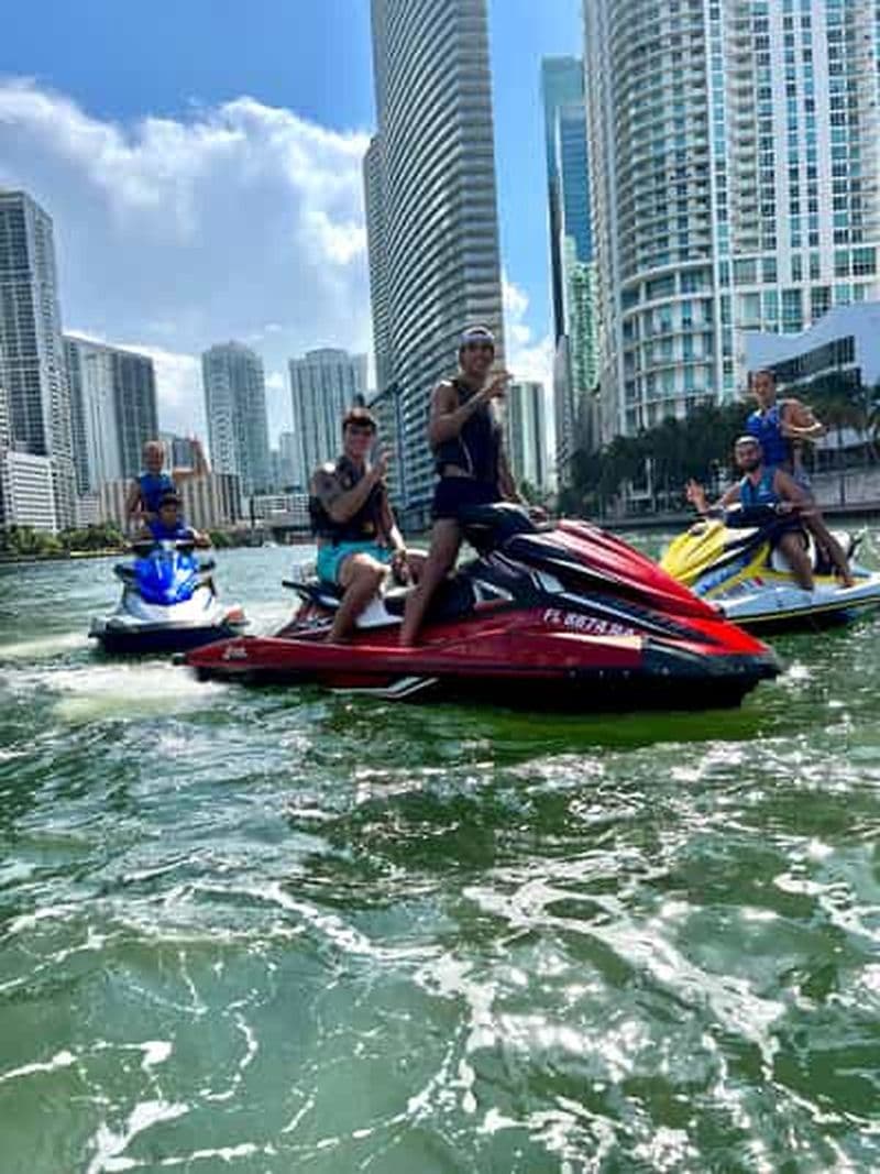 Billet Miami : Baie de Biscayne et Miami Beach - Aventure guidée en jet ski