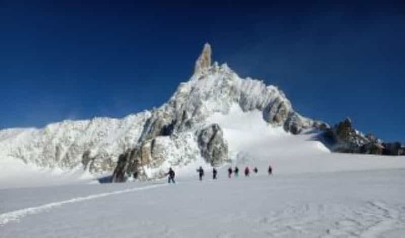 Billet Randonnée en raquettes sur le Mont-Blanc
