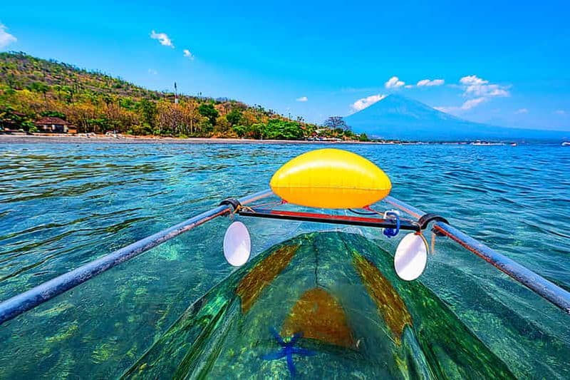 Billet Bali/Amed : Expérience en kayak transparent
