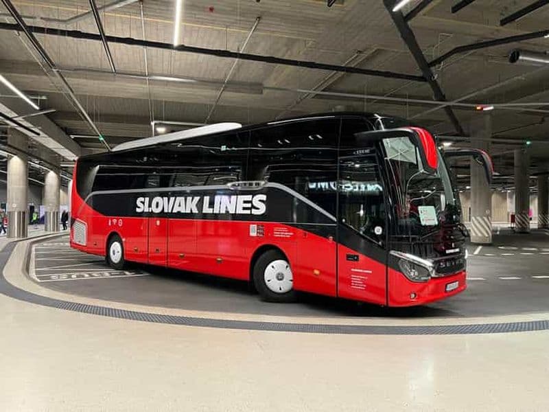 Billet Bratislava - Aéroport de Vienne : Transfert direct et fiable en bus