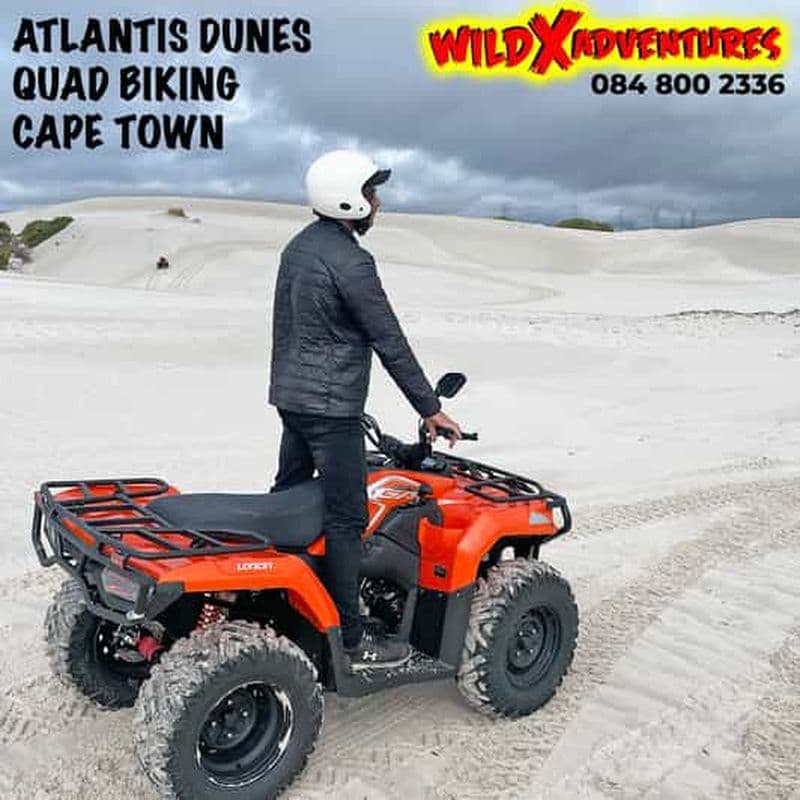 Billet Le Cap : aventure en quad de 30 minutes sur les dunes d'Atlantis avec WILDX