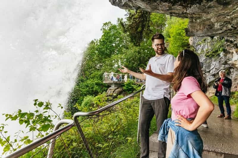 Billet Bergen : visite guidée de la vieille ville et des cascades, avec gaufres