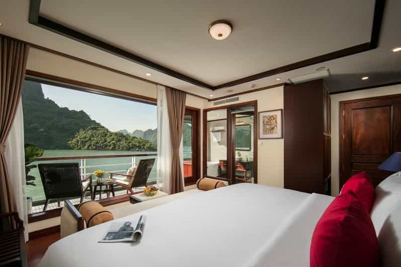 Billet Hanoi : Croisière 5 étoiles de 2 jours sur Lan Ha et la baie d'Halong avec balcon