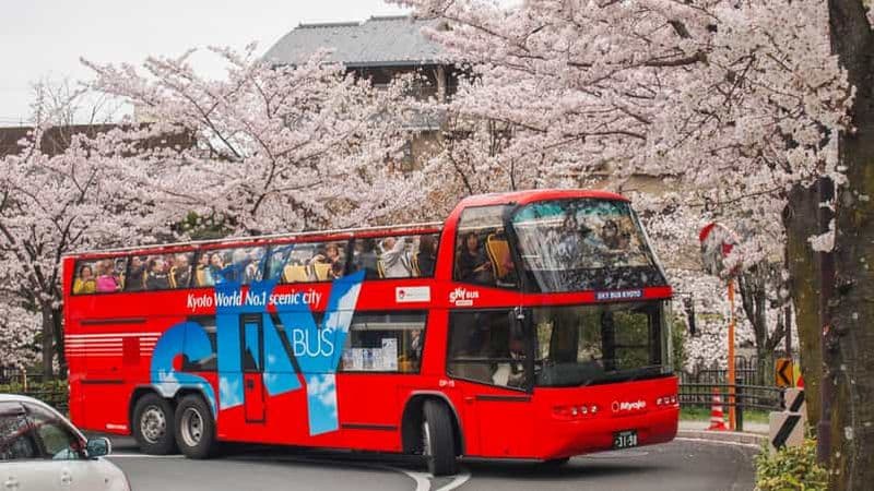Billet Kyoto : Billet de bus à arrêts multiples pour la visite de Kyoto