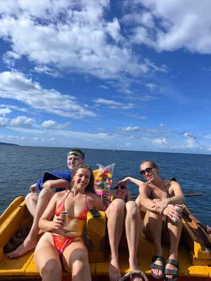 Billet Sortie en bateau à Koh Rong : snorkeling, pêche, coucher de soleil et plancton