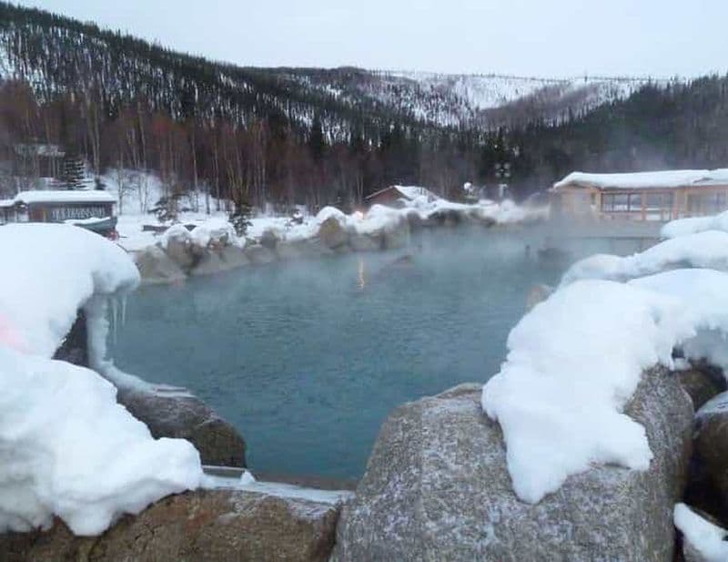 Billet Au départ de Fairbanks : Excursion aux aurores boréales à Chena Hot Springs