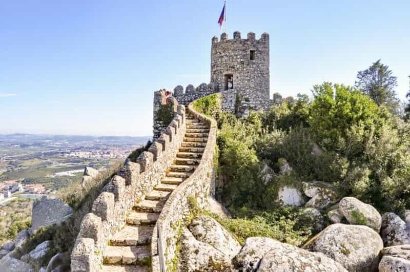 Billet Sintra : Le château des Maures Billet coupe-file+Audioguide