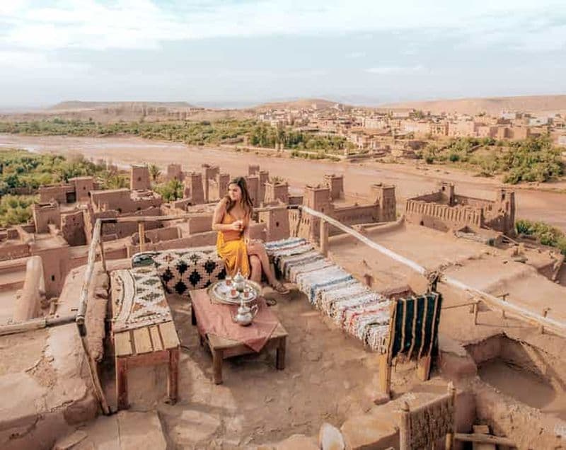 Billet Depuis Marrakech : excursion guidée à Aït-ben-Haddou et Ouarzazate