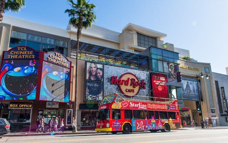 Billet City Sightseeing : Los Angeles & Hollywood Hop-On Hop-Off Bus tour en bus bus Hop-On Hop-Off