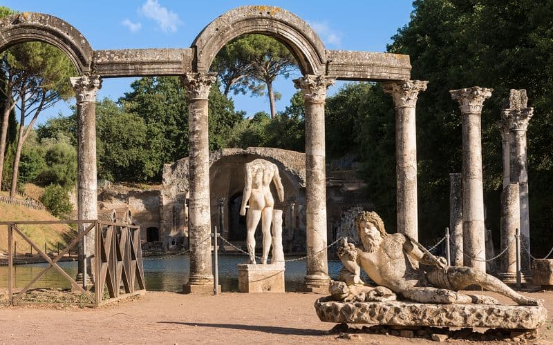 Billet Depuis Rome : Billets coupe-file pour la Villa d'Este et la Villa d'Hadrien avec navettes