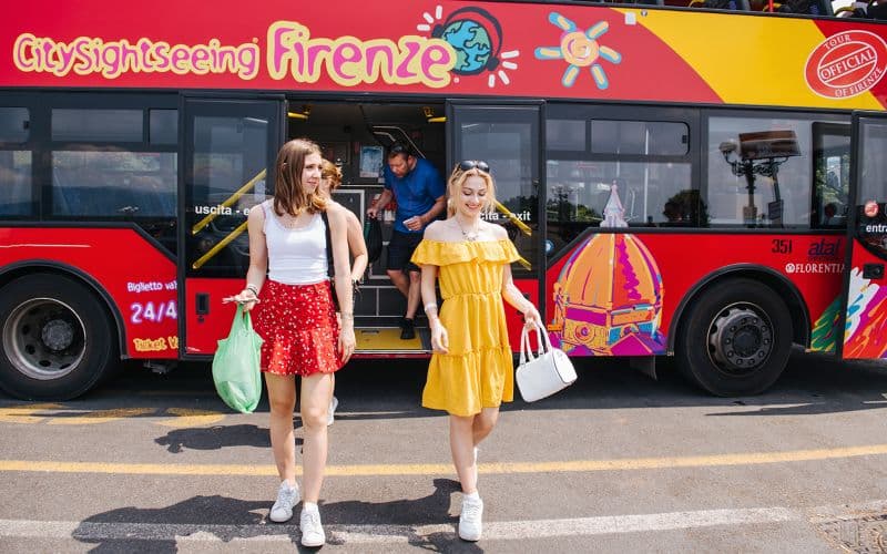 Billet City Sightseeing : Tour en bus Hop-On Hop-Off de Florence
