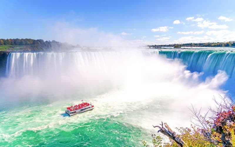 Billet Au départ de Toronto : Visite des chutes du Niagara avec Journey Behind the Falls et/ou croisière Hornblower