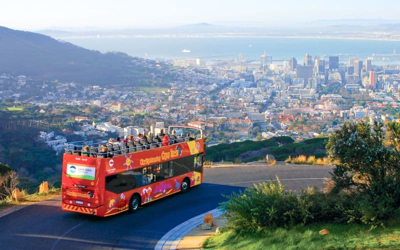 Billet City Sightseeing : Visite du Cap en bus Hop-On Hop-Off