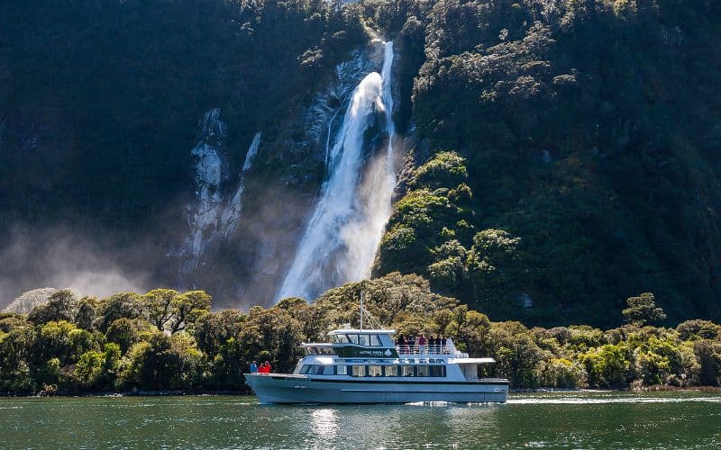 Billet Croisière en petit bateau dans le Milford Sound
