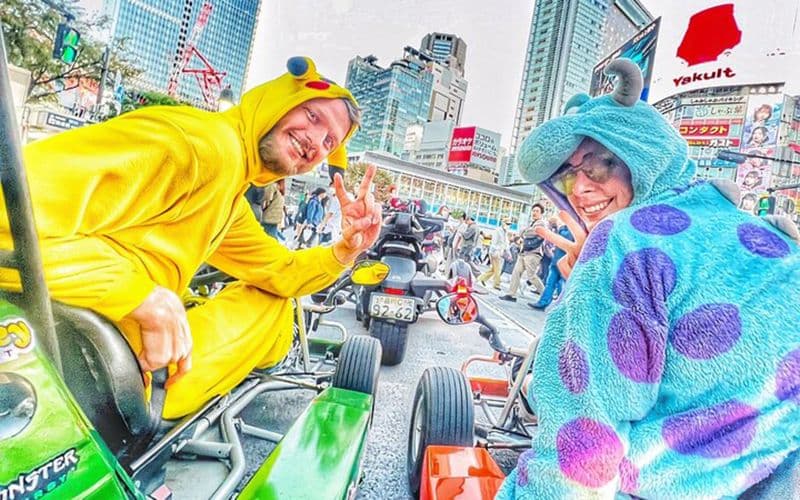 Billet Tokyo : Shibuya Crossing : 75 minutes de karting par Monkey Kart