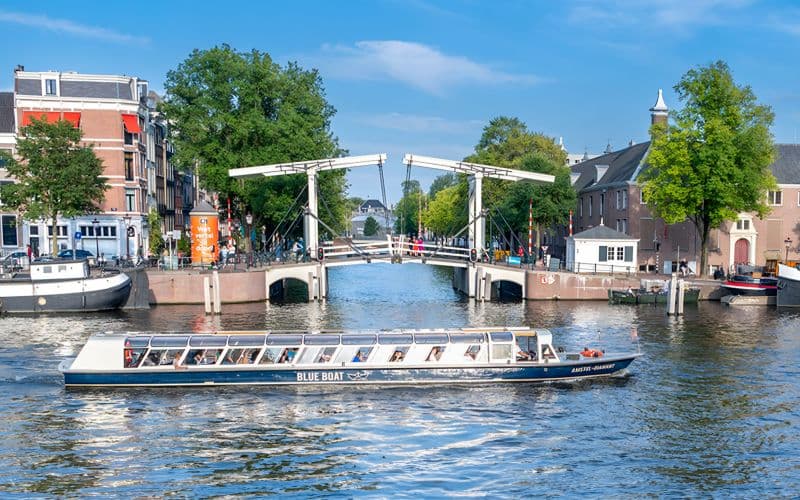 Billet Amsterdam : croisière de 75 minutes sur les canaux de la ville