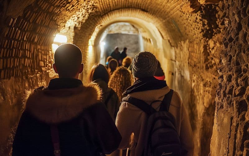 Billet Billets pour les catacombes de Saint-Calixte avec visite guidée