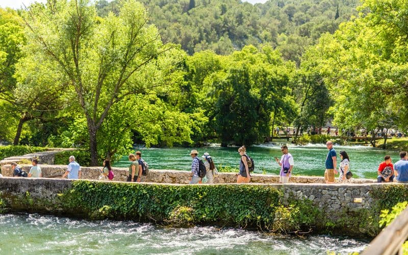 Billet Depuis Split : excursion d'une journée dans le parc national de Krka avec tour en bateau et baignade sans billets d'entrée