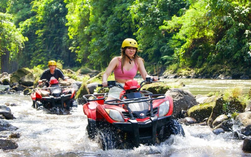 Billet Ubud : Aventure en quad avec rafting sur la rivière Ayung