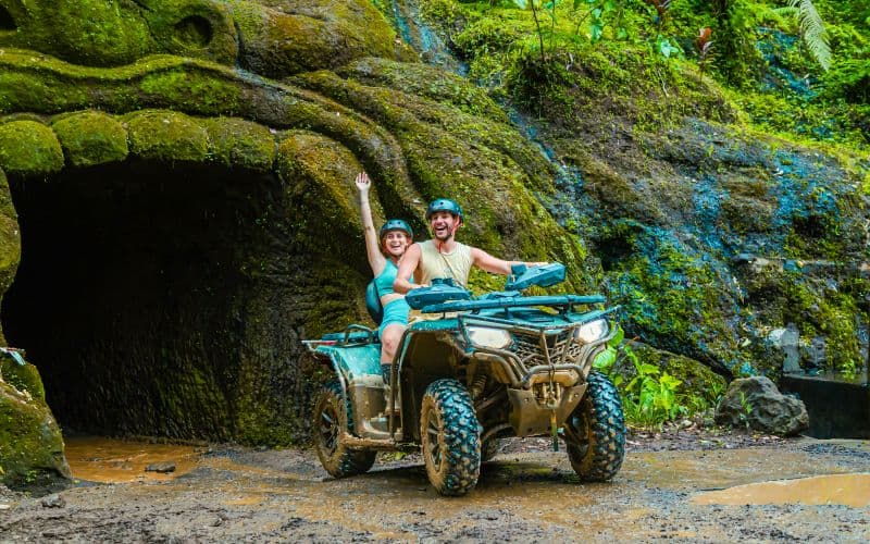 Billet Ubud : Aventure en VTT dans la forêt sacrée des singes et la rizière de Tegalalang