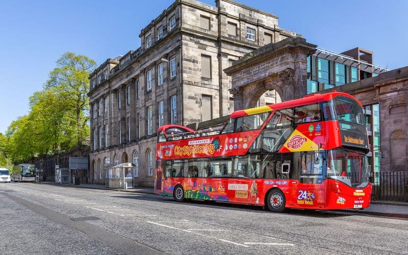 Billet City Sightseeing : Tour en bus Hop-On Hop-Off d'Edimbourg