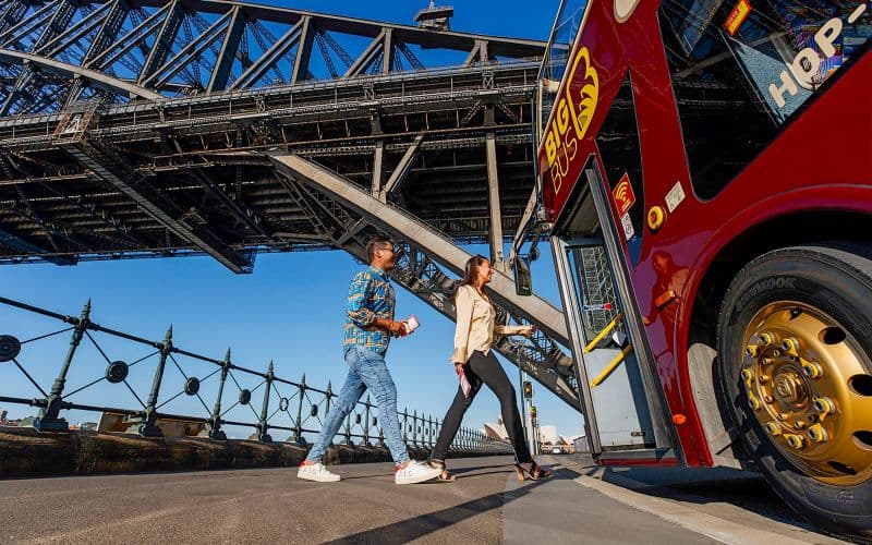 Billet Big Bus : tour en bus Hop-On Hop-Off de Sydney avec option de croisière dans le port