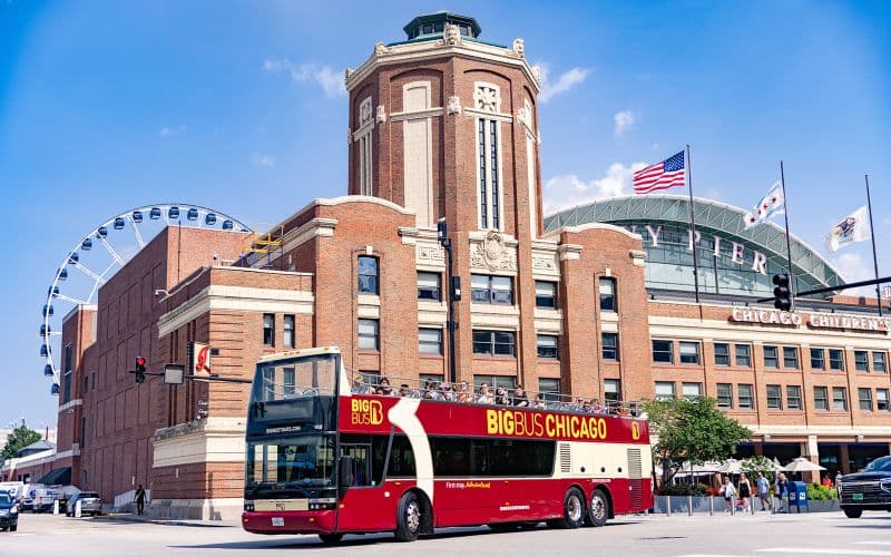 Billet Big Bus : tour en tour Hop-On Hop-Off Hop-Off de Chicago