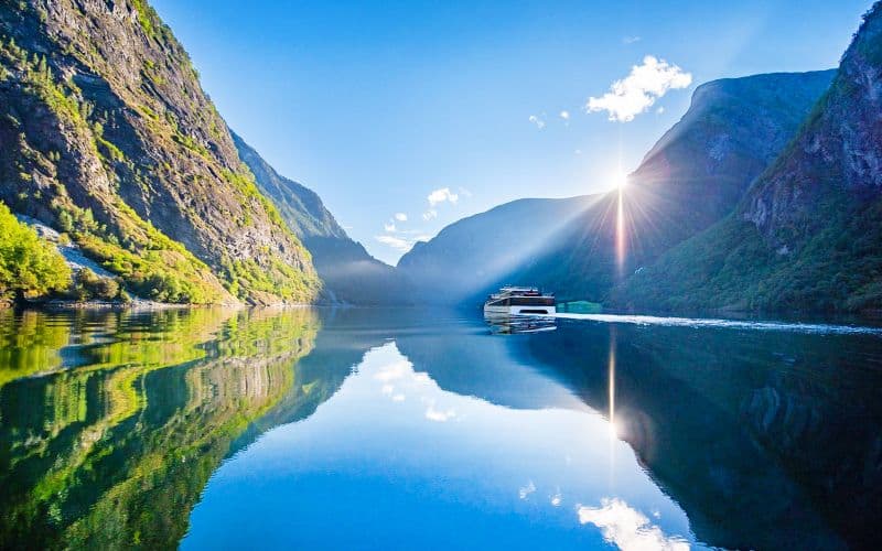 Billet Depuis Bergen : croisière sur le fjord de Nærøy, Flåm et visite guidée en bus de Stegastein